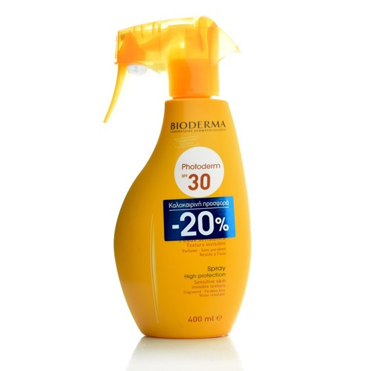 Picture of Bioderma Photoderm Family SPF30 Spray, Αντηλιακό Spray Λεπτόρρευστη Υφή, 400ml PRICE OFF -20%