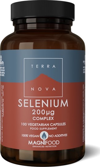 Picture of TerraNova Selenium 200mg 100 φυτικές κάψουλες