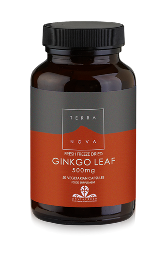 Picture of Terranova Ginkgo Leaf 500mg, 50 Κάψουλες