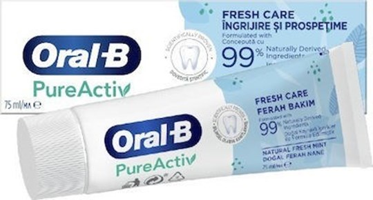 Picture of Oral-B PureActiv Fresh Care για Καθημερινή Προστασία & Φρεσκάδα 75ml