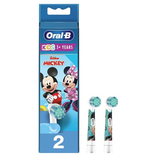 Picture of Oral-B Ανταλλακτικό για Ηλεκτρική Οδοντόβουρτσα Disney Mickey Mouse για 3+ χρονών 2τμχ