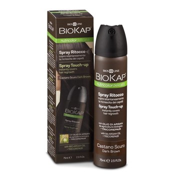 Picture of BioKap Nutricolor Spray Touch-Up Εκνέφωμα για την Κάλυψη της Ρίζας Σκούρο Καστανό 75ml
