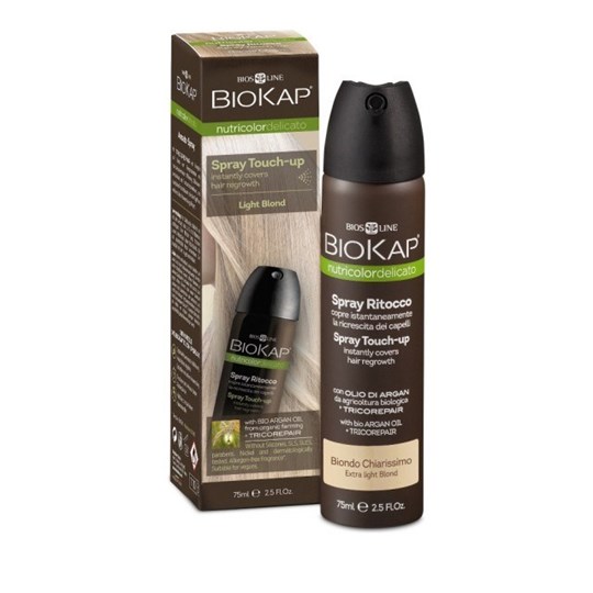 Picture of BioKap Nutricolor Spray Touch-Up Εκνέφωμα για την Κάλυψη της Ρίζας Ανοιχτό Ξανθό 75ml