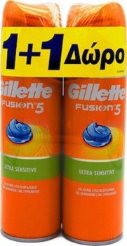 Picture of Gillette Fusion 5 Ultra Sensitive 200ml x 2