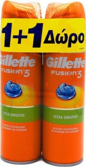 Picture of Gillette Fusion 5 Ultra Sensitive 200ml x 2