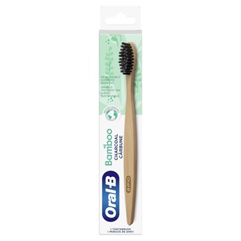 Picture of Oral-B Bamboo Charcoal Soft Μπεζ-Μαύρο 1τμχ