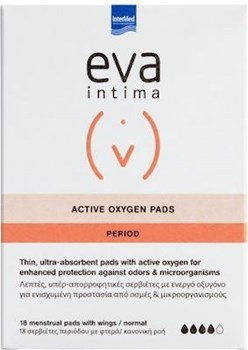 Picture of Intermed Eva Intima Active Oxygen Σερβιέτες με Φτερά 18τμχ