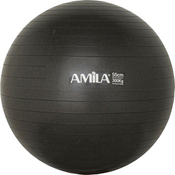 Picture of Amila 48412 Μπάλα Pilates 55cm 0.95kg Μαύρη
