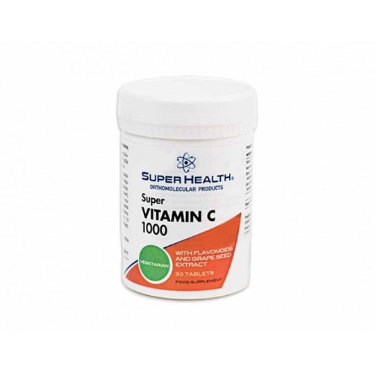 Picture of Super Health Super Vitamin C 1000 30tabs