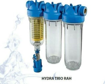Picture of Atlas Filtri Hydra Trio RAH Συσκευή Φίλτρου Νερού Κεντρικής Παροχής Τριπλή 3/4'' ΜΕ ΑΝΟΞΕΙΔΩΤΗ ΣΙΤΑ RAH 90μm