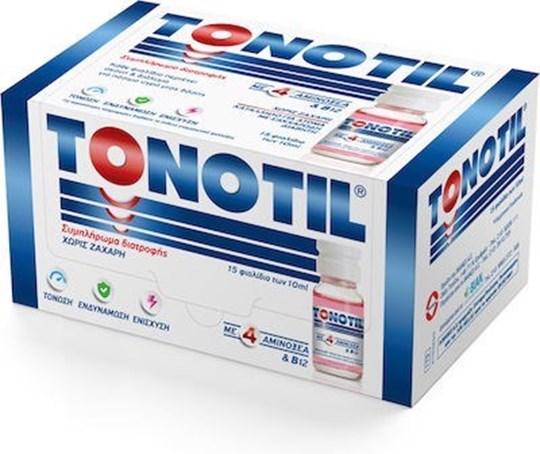 Picture of Tonotil με 4 Αμινοξέα 15 φιαλίδια * 10ml