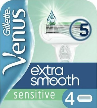 Picture of Gillette Extra Smooth Sensitive Ανταλλακτικά Ξυραφάκια 4τμχ
