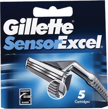 Picture of Gillette Sensor Excel Ανταλλακτικά για Ξυραφάκι 5τμχ