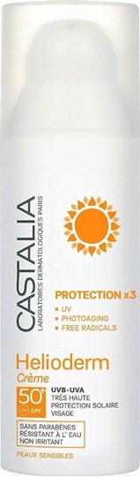 Picture of Castalia Helioderm Protection X3 Αντηλιακή Κρέμα Προσώπου SPF50 50ml