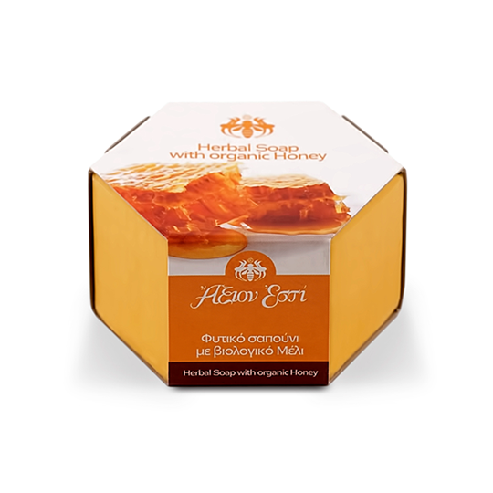 Picture of Άξιον Εστί Organic Honey Herbal Soap 100gr