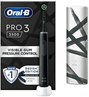 Picture of Oral-B Pro 3 3500 Design Edition Ηλεκτρική Οδοντόβουρτσα με Χρονομετρητή, Αισθητήρα Πίεσης και Θήκη Ταξιδίου Black