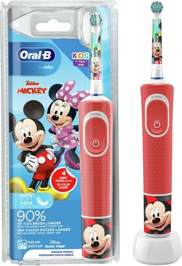 Picture of Oral-b Vitality Kids Ηλεκτρική Οδοντόβουρτσα Mickey για Παιδία 3+