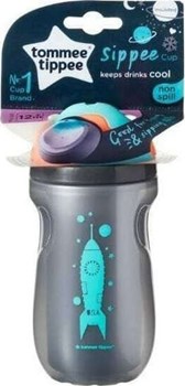 Picture of Tommee Tippee Παιδικό Ποτηράκι "Sport" από Πλαστικό Γκρι 260ml για 12m+