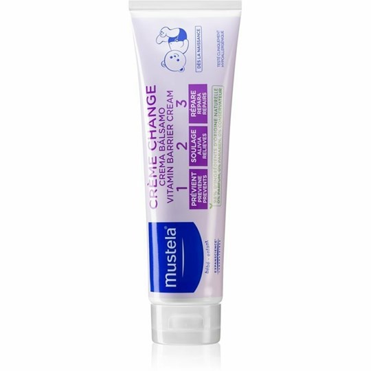 Picture of Mustela Bebe Vitamin Barrier Creme Change 1-2-3 Καθημερινή Κρέμα για την Αλλαγή της Πάνας 150ml