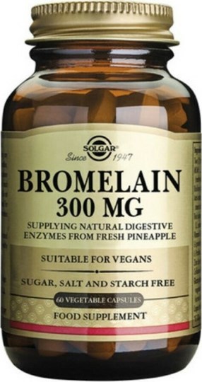 Picture of SOLGAR BROMELAIN 300mg caps 60s