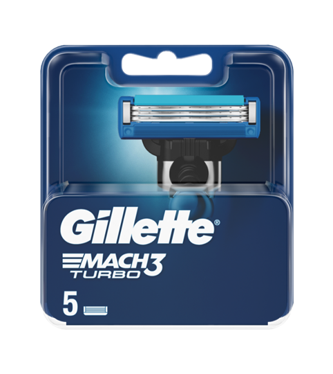 Picture of Gillette Mach3 Turbo Ανταλλακτικά για Ξυραφάκι 5τμχ