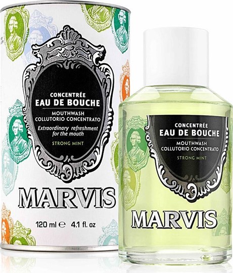 Picture of Marvis Concentrated Mouthwash Strong Mint 120ml