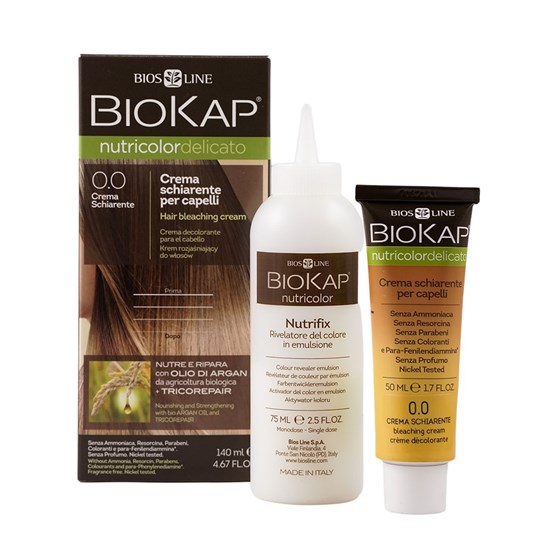 Picture of Biokap Biosline Nutricolor Hair Care 0.0 Bleaching Cream