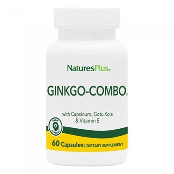 Picture of NATURES PLUS GINΚGO-COMBO 60VCAPS