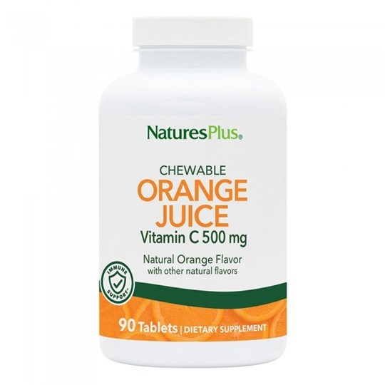 Picture of NATURES PLUS ORANGE JUICE 500MG 90TABS