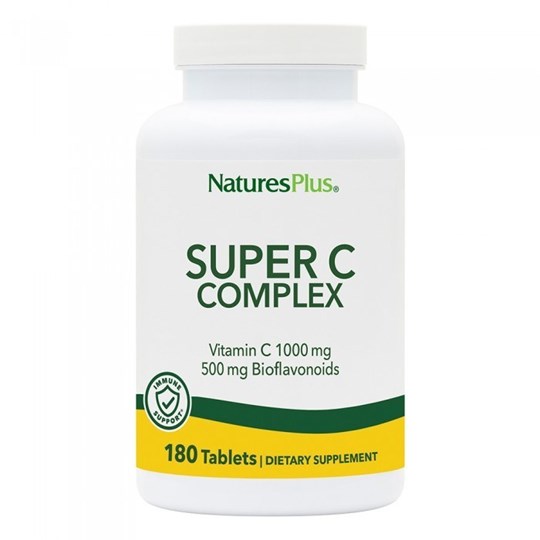 Picture of NATURES PLUS SUPER C COMPLEX 1.000mg 180tabs