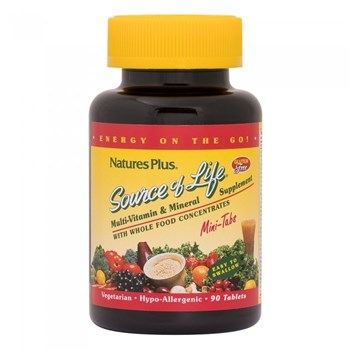 Picture of NATURE'S PLUS SOURCE OF LIFE MINI 90 TABS