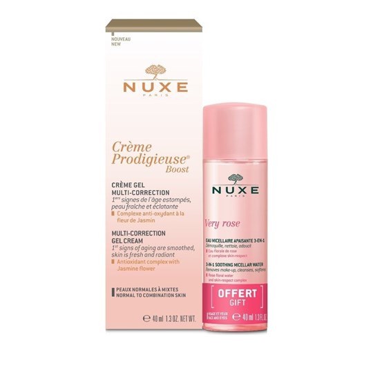 Picture of Nuxe Creme Prodigieuse Boost Multi-Correction Silky Cream 40ml + Δώρο Nuxe Very Rose 3-in-1 Soothing Micellar Water 40ml