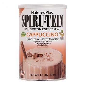 Picture of NATURES PLUS SPIRU-TEIN CAPPUCCINO 512 gr