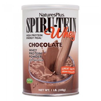 Picture of NATURES PLUS SPIRUTEIN WHEY CHOCOLATE 448G