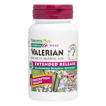 Picture of NATURES PLUS VALERIAN 600MG, 30TABS
