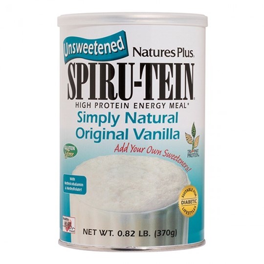 Picture of NATURES PLUS SPIRU-TEIN SIMPLY NATURAL, VANILLA, 370G