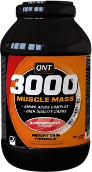 Picture of QNT 3000 Muscle Mass Πρωτεΐνη Ορού Γάλακτος με Γεύση Φράουλα 4.5kg