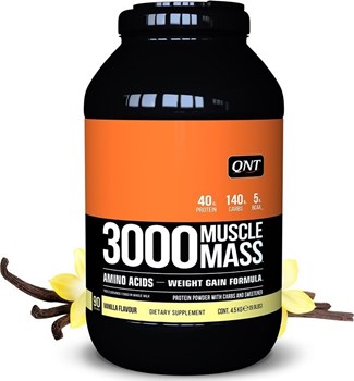 Picture of QNT 3000 Muscle Mass Πρωτεΐνη Ορού Γάλακτος με Γεύση Βανίλια 4.5kg