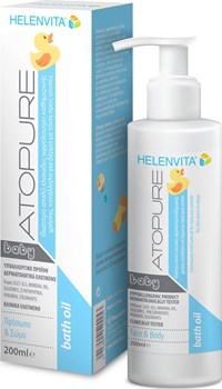 Picture of HELENVITA ATOPURE BABY BATH OIL 200ml