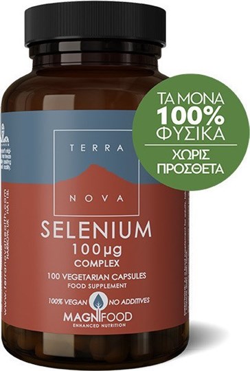 Picture of TerraNova Selenium Complex 100mg 100 φυτικές κάψουλες