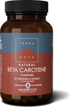 Picture of TerraNova Natural Beta Carotene Complex 50 φυτικές κάψουλες