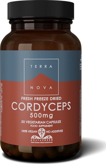 Picture of TerraNova Cordyceps 500mg 50 κάψουλες