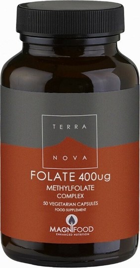 Picture of TerraNova Folate 400μg 50 φυτικές κάψουλες