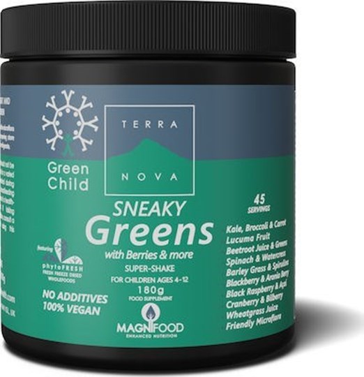 Picture of TerraNova Child Sneaky Greens Super Shake 180gr