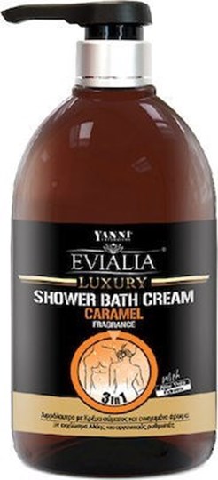 Picture of EVIALIA SHOWER BATH CREAM CARAMEL -1lt