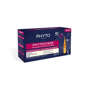 Picture of Phyto Phytocyane Women Αντιδραστική Τριχόπτωση για Γυναίκες 12x5ml