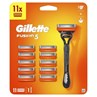 Picture of Gillette Fusion5 Ξυραφάκι με Ανταλλακτικές Κεφαλές 5 Λεπίδων και Λιπαντική Ταινία 11τμχ