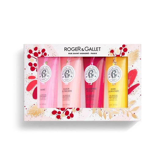 Picture of ROGER & GALLET Set με Αναζωογονητικά Αφρόλουτρα 50 ml Fleur de Figuier - Bois d'Orange - Rose - Gingembre Rouge