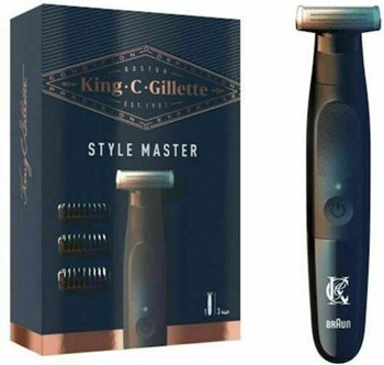 Picture of Gillette King C Style Master Επαναφορτιζόμενη Κουρευτική Μηχανή Μαύρη
