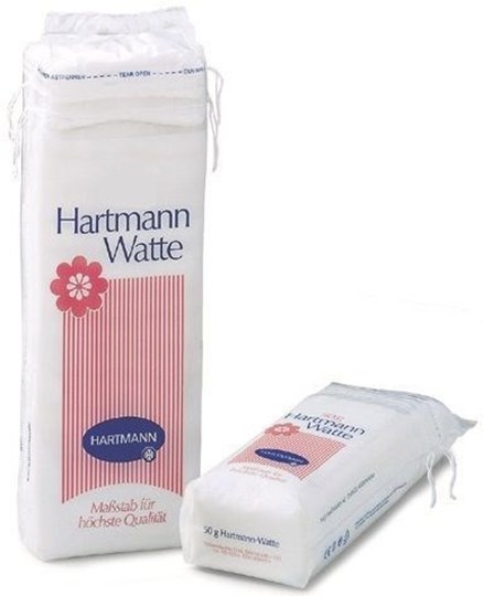 Picture of HARTMANN Watte - Υψηλής ποιότητας υδρόφιλο ιατρικό βαμβάκι 400GR
